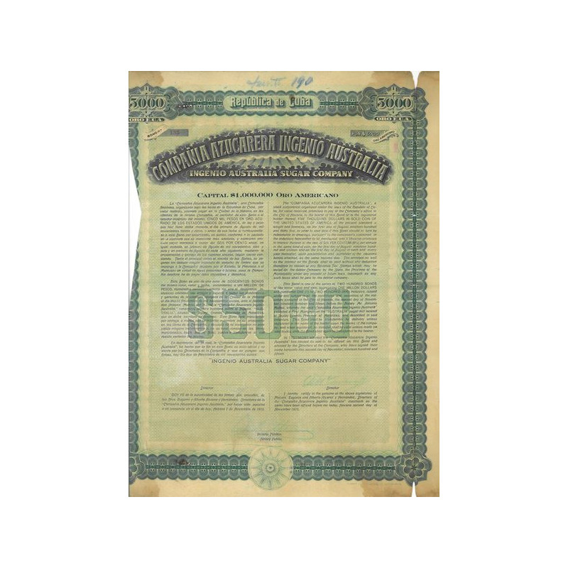 Ingenio Australia Sugar Company