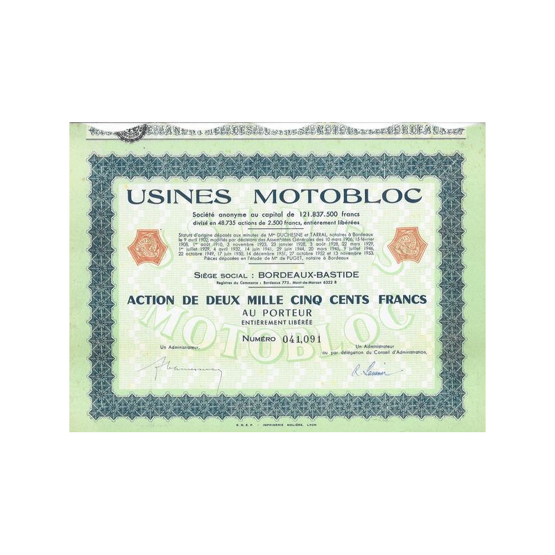 Usines Motobloc (Act)