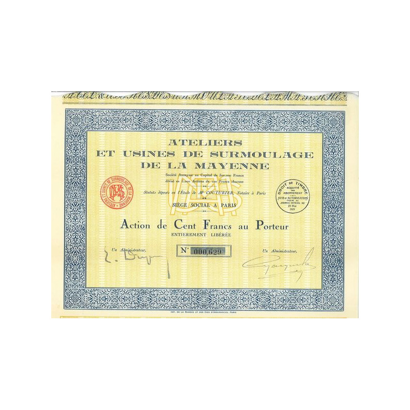 Ateliers et Usines de Surmoulage de la Mayenne