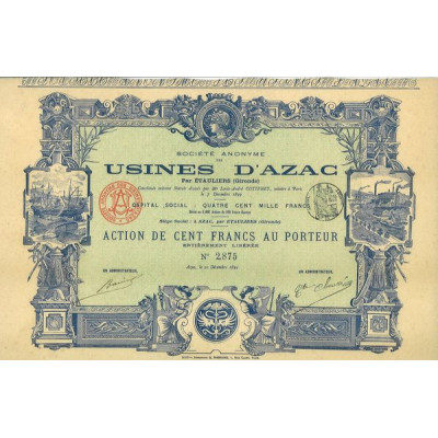 S.A. des Usines d'Azac Par Etauliers