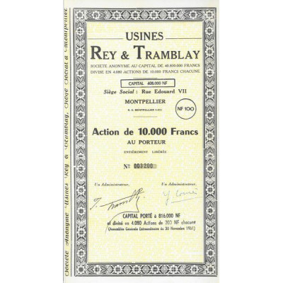 Usines Ray & Tramblay