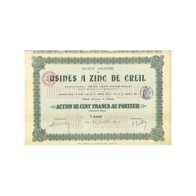 S.A. des Usines à Zinc de Creil