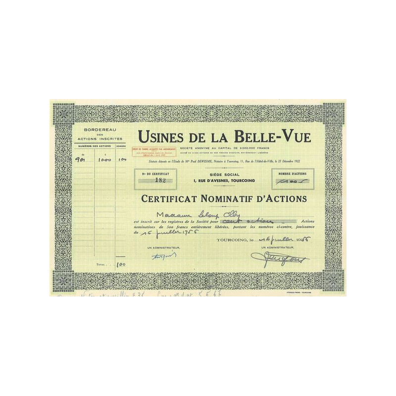 Usines de la Belle-Vue
