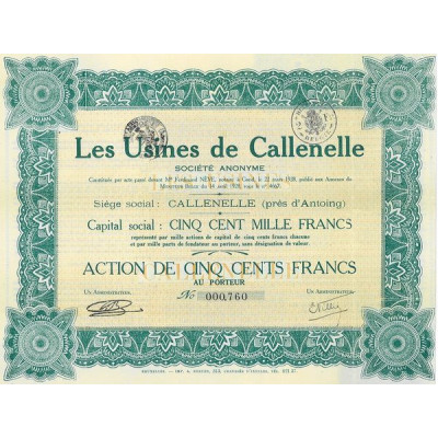 Les Usines de Callenelle