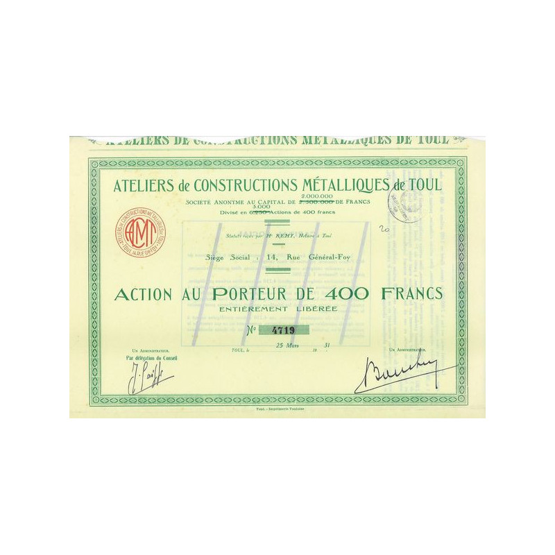 Ateliers de Constructions Métalliques de Toul