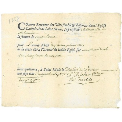 Eglise Cathédrale de Saint-Malo Rente 1