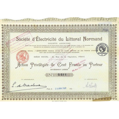 Société d'Electricité du Littoral Normand
