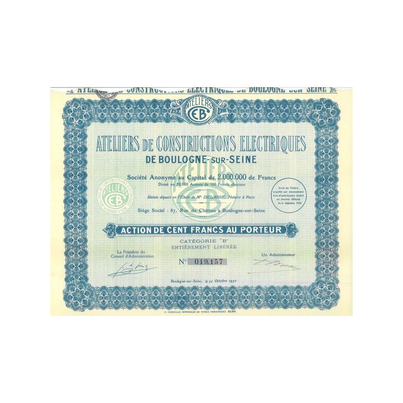 Ateliers de Constructions Electriques de Boulogne-sur-Mer