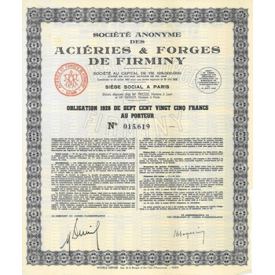 S.A. des Aciéries & Forges de Firminy