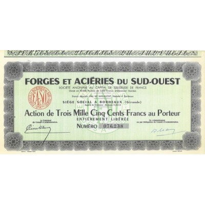Forges et Aciéries du Sud-Ouest