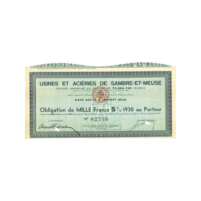 Usines et Aciéries de Sambre-et-Meuse