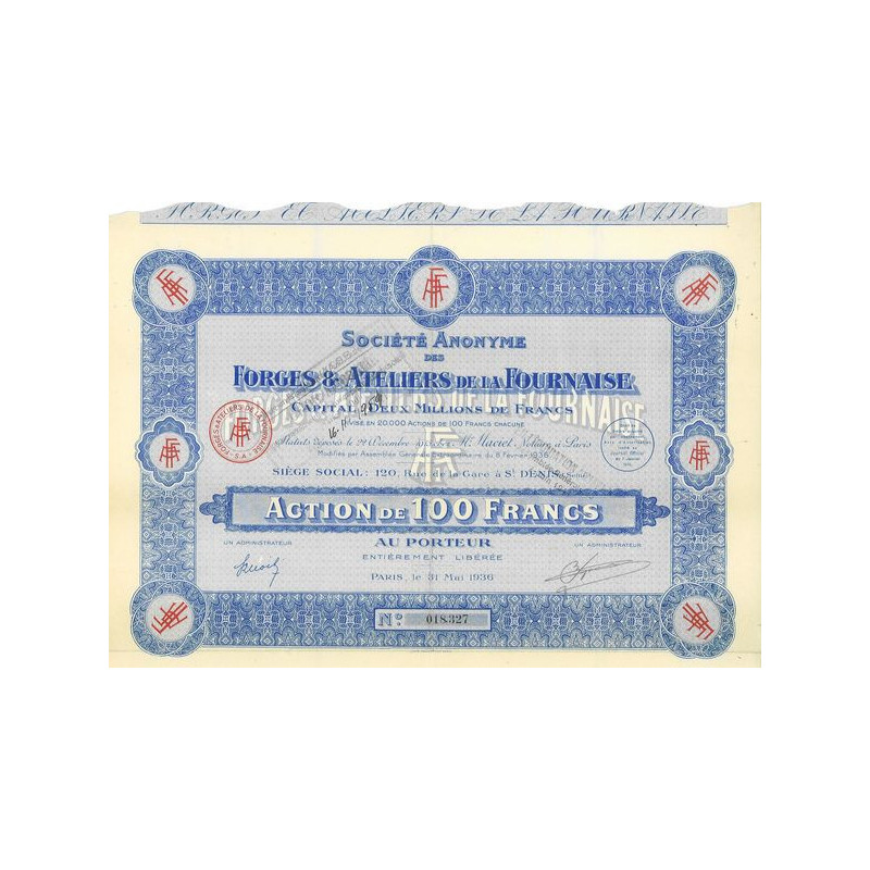 S.A. des Forges & Ateliers de la Fournaise