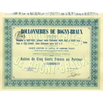 Boulonneries de Bogny-Braux (Ardennes)