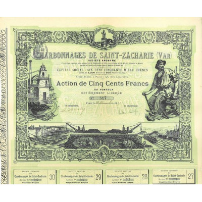 Charbonnages de Saint-Zacharie (Var)