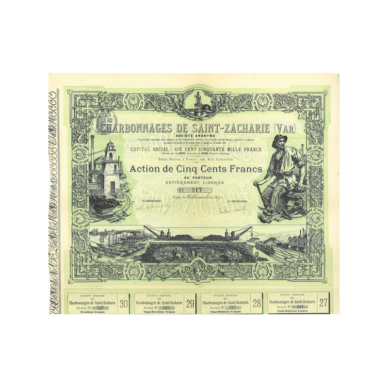 Charbonnages de Saint-Zacharie (Var)