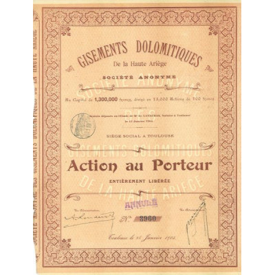 Gisements Dolomitiques de la Haute-Ariège (modele2)