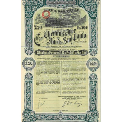 Cie des Chemins de Fer du Nord de Sao-Paulo
