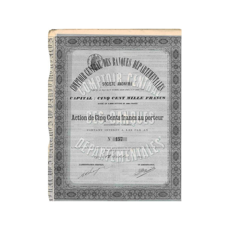 Comptoir Central des Banques Départementales S.A.