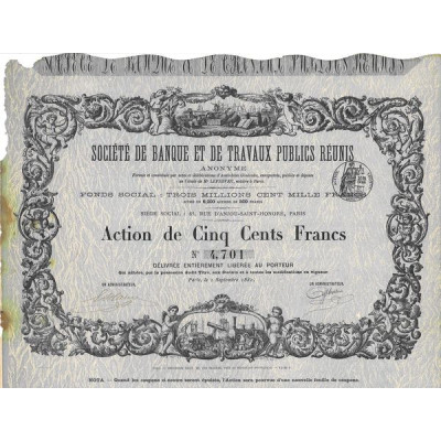 Sté de Banque et de Travaux Publics Réunis