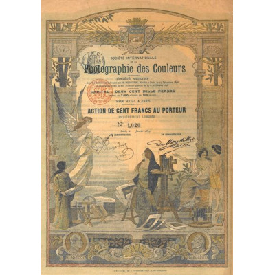 Sté Internationale de la Photographie des Couleurs (Act 100 F)
