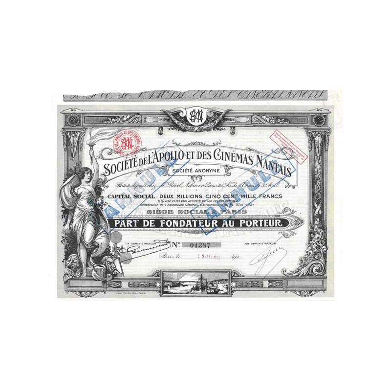 Sté de l'Apollo et des Cinémas Nantais