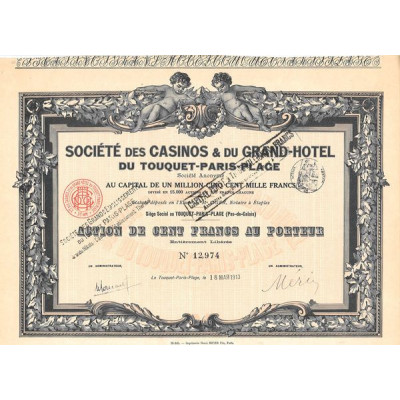 Sté des Casinos & du Grand-Hôtel du Touquet-Paris-Plage