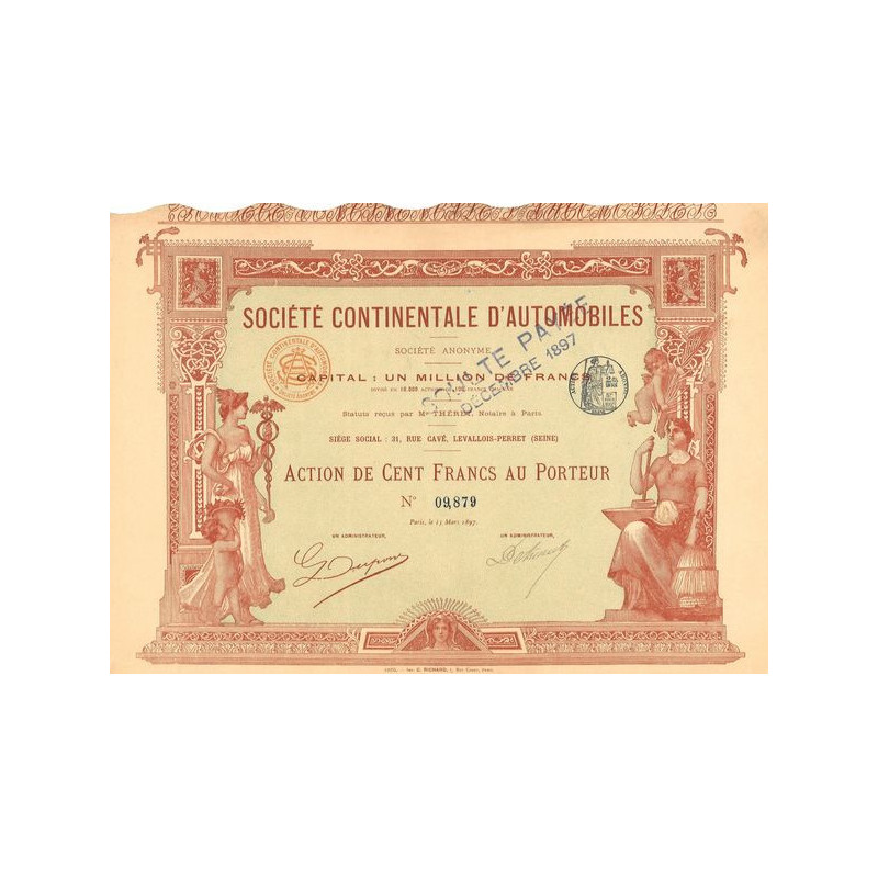 Sté Continentale d'Automobiles