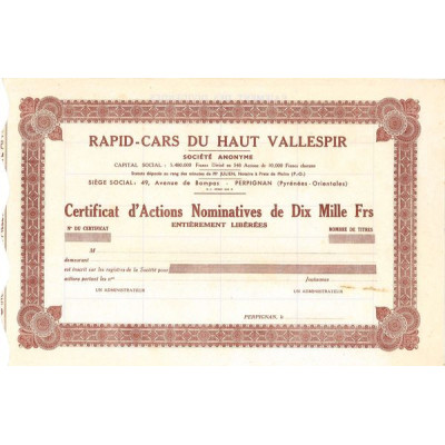 Rapid-Cars du Haut Vallespir (blanquette)