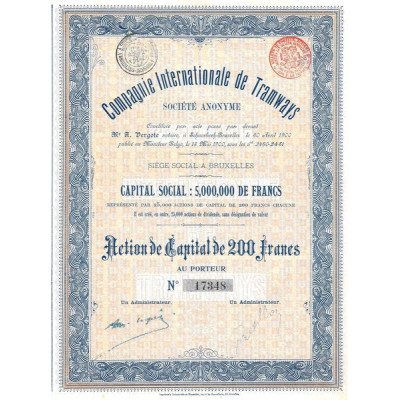 Cie Internationale de Tramways