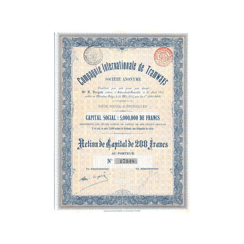 Cie Internationale de Tramways