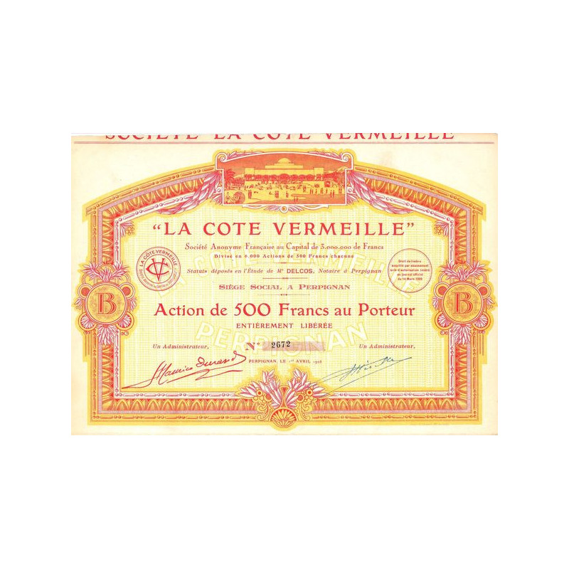 "La Côte Vermeille"