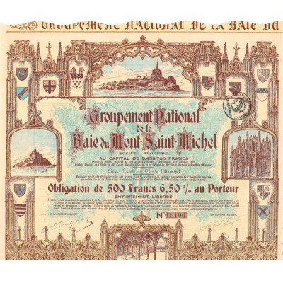 Groupement National de la Baie du Mont-Saint-Michel (Obl 500 F 6.5 %)