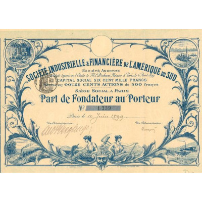 Sté Industrielle & Financière de l'Amérique du Sud
