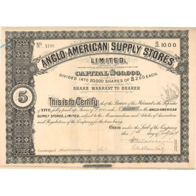 Anglo-American Supply Stores
