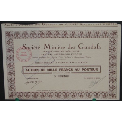 Sté Minière des Gundafa