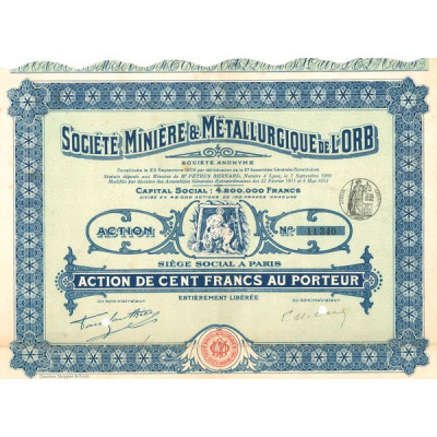 Sté Minière & Métallurgique de l'Orb