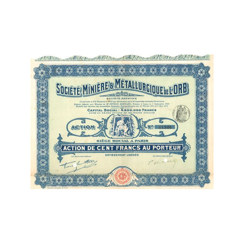 Sté Minière & Métallurgique de l'Orb