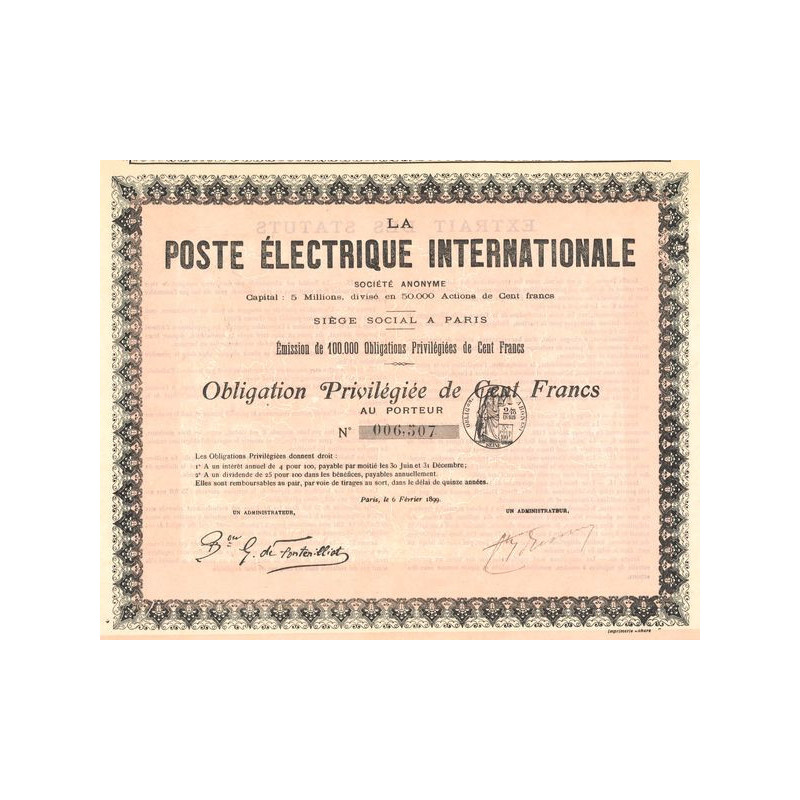 La Poste Electrique Internationale