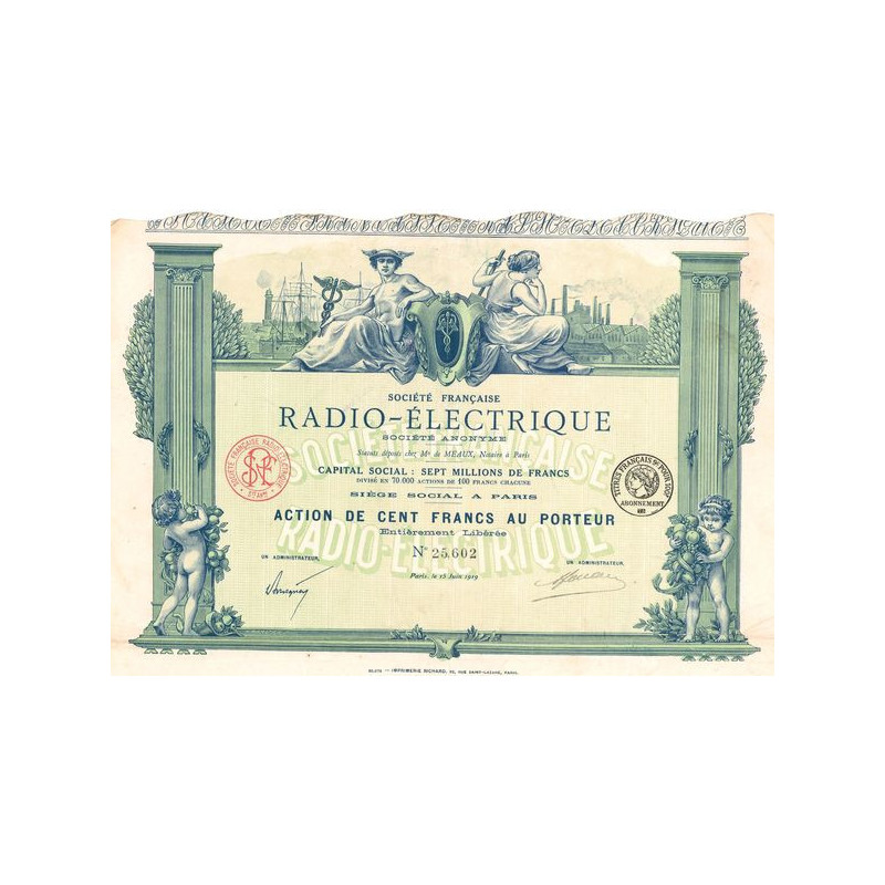Sté Française Radio-Electrique (Act)