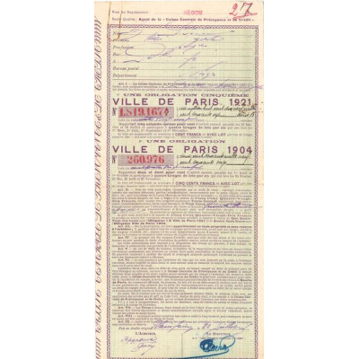 Ville de Paris 1904