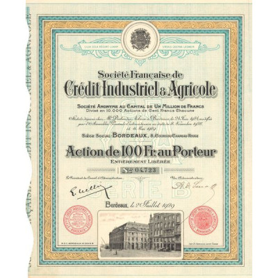 Sté Française de Crédit Industriel & Agricole