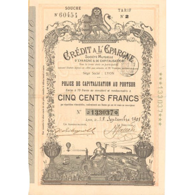 Crédit à L'Epargne - Société Mutuelle d'Epargne & de Capitalisation