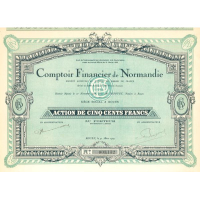 Comptoir Financier de Normandie