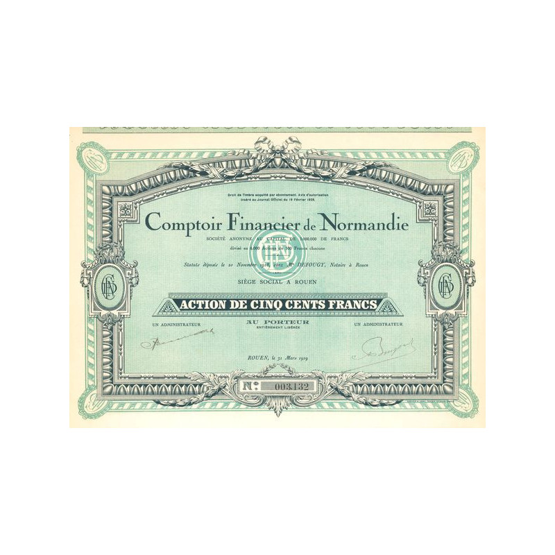 Comptoir Financier de Normandie