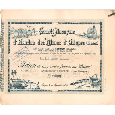 S.A. d'Etudes des Mines d'Attopeu (Laos)