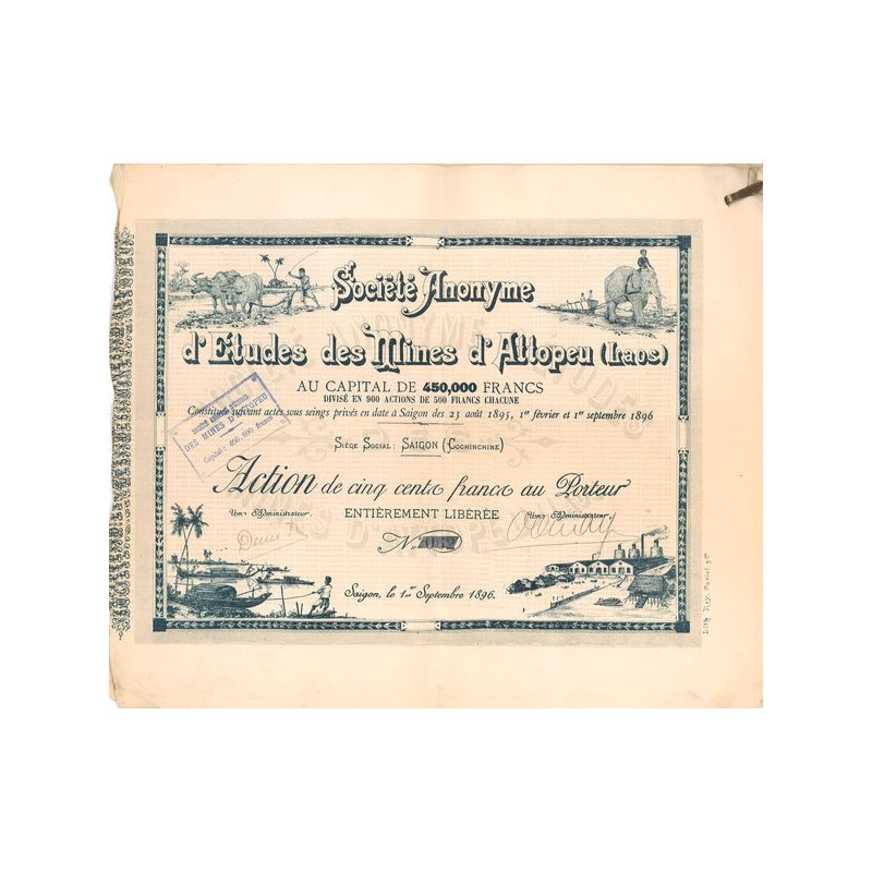 S.A. d'Etudes des Mines d'Attopeu (Laos)