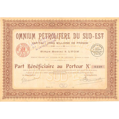 Omnium Pétrolifère du Sud-Est (PB)