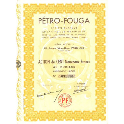 Pétro-Fouga (Act 100 NF)