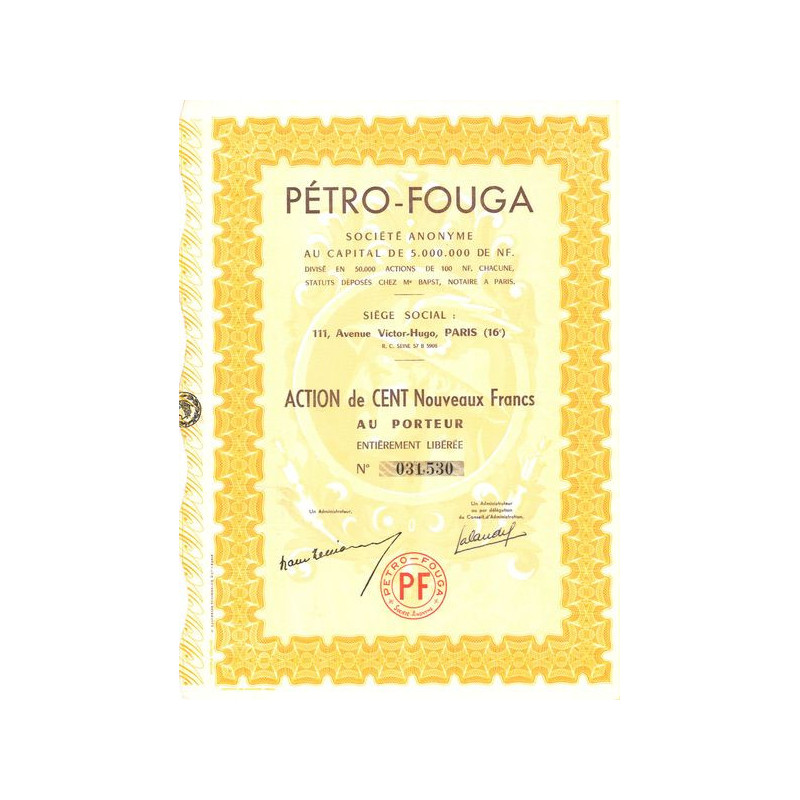 Pétro-Fouga (Act 100 NF)