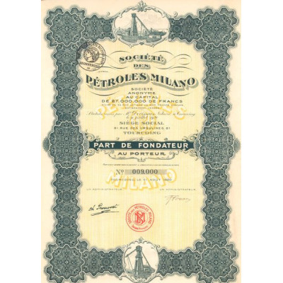 Sté des Pétroles Milano (PF)